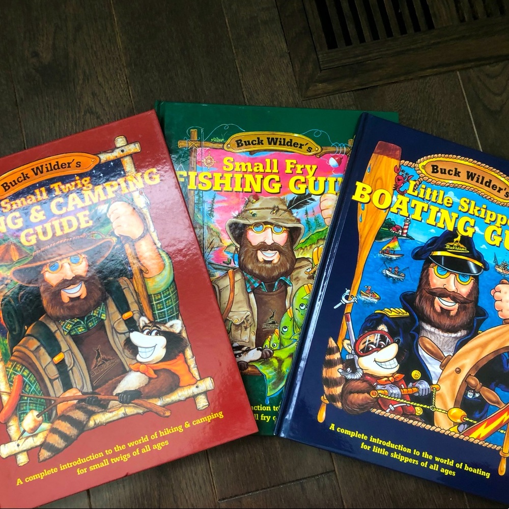 SIGNED New Buck Wilder Outdoors Guides for Kids